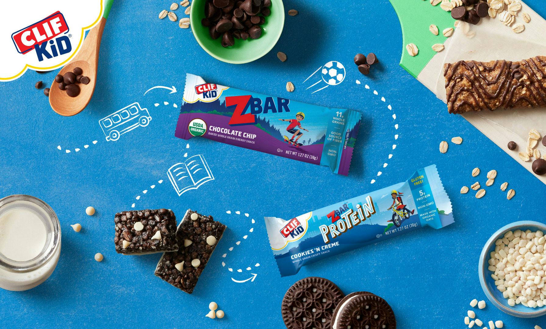 CLIF Kid back to school with zbar
