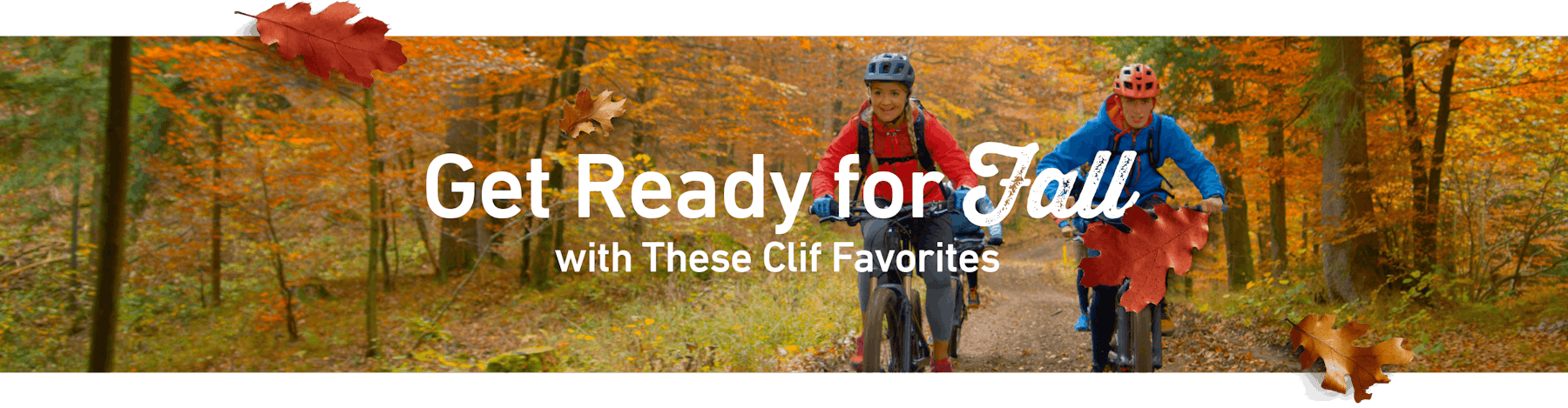 Get Ready For Fall With These Clif Favorites