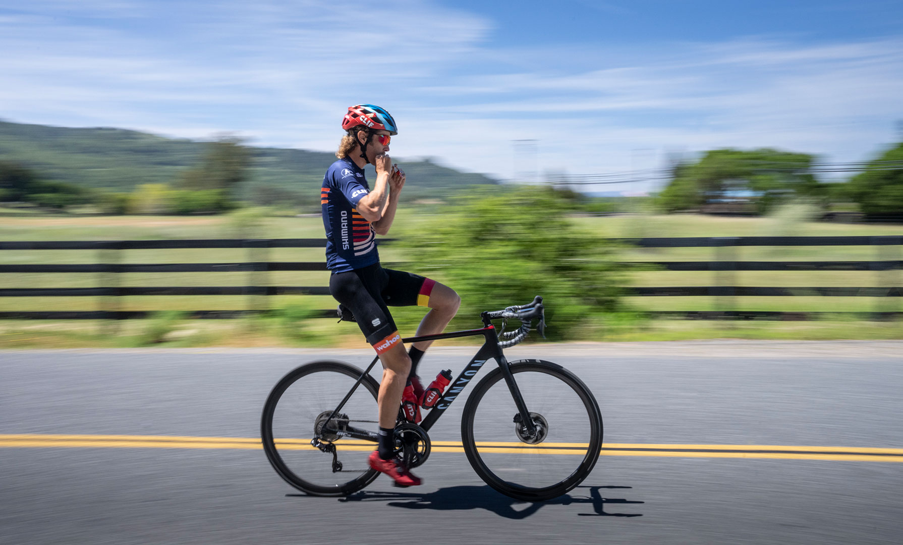 riding a cycle