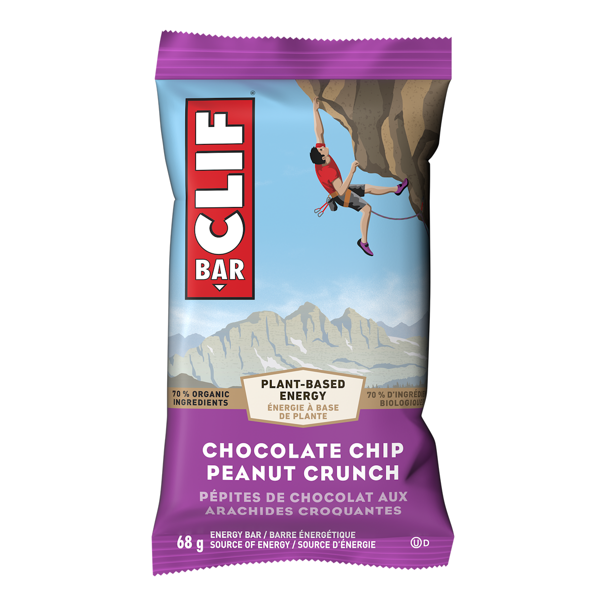 Clif Bar Chocolate Chip Peanut Crunch Clif Bar 7245