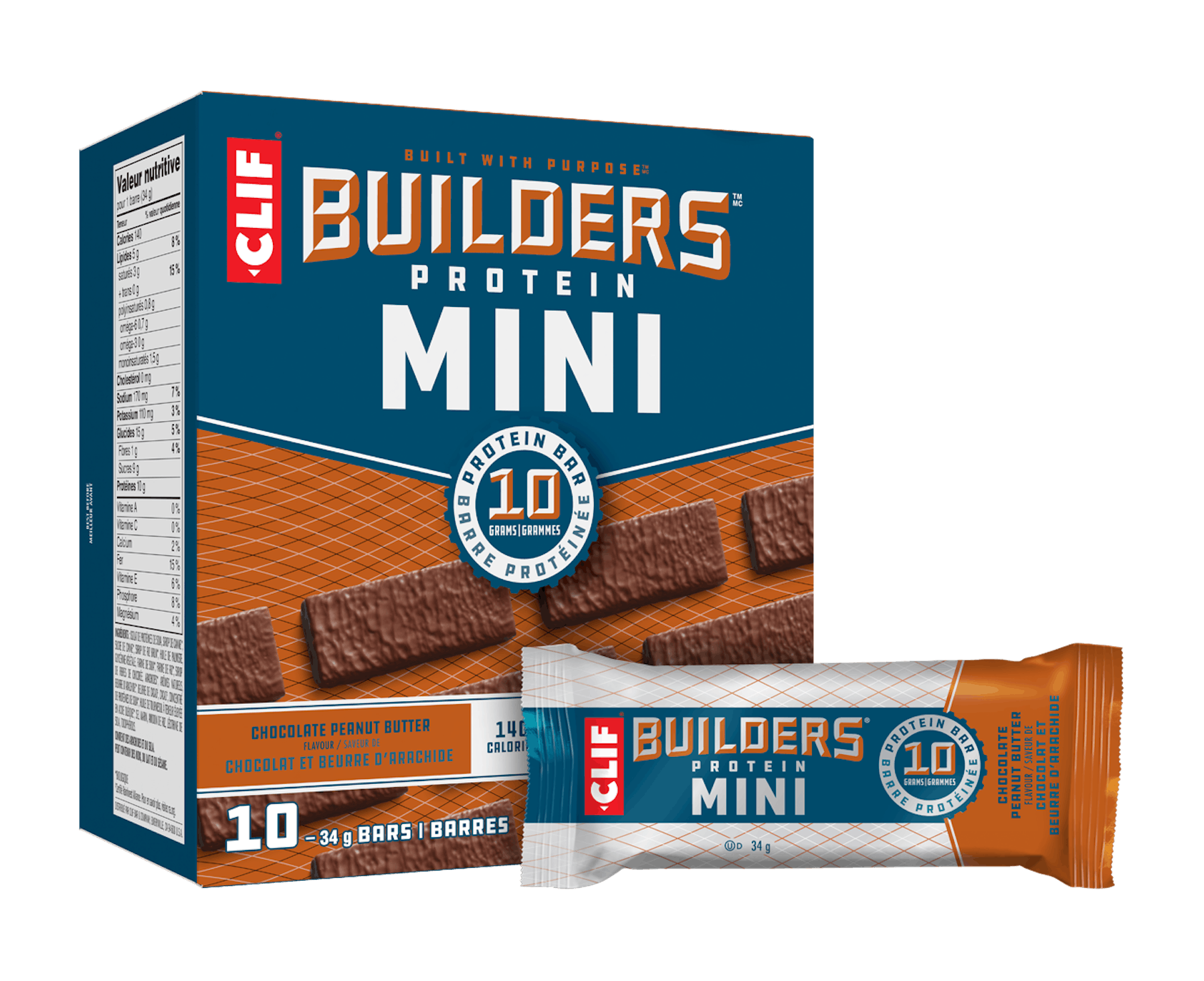 Builders Chocolate Peanut Butter Mini