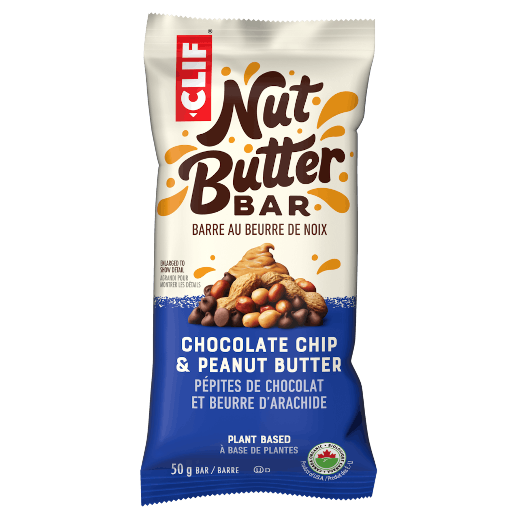 Chocolate Chip & Peanut Butter  CLIF¨ Nut Butter Bar – Clif Bar