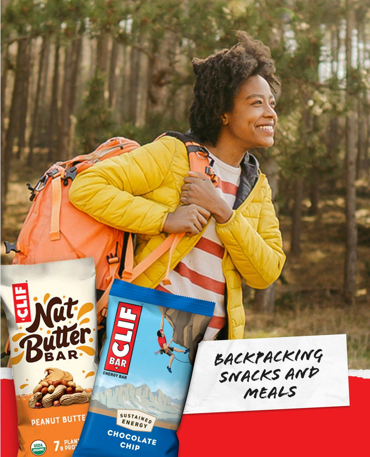 Backpacking Snacks Pin Style Article