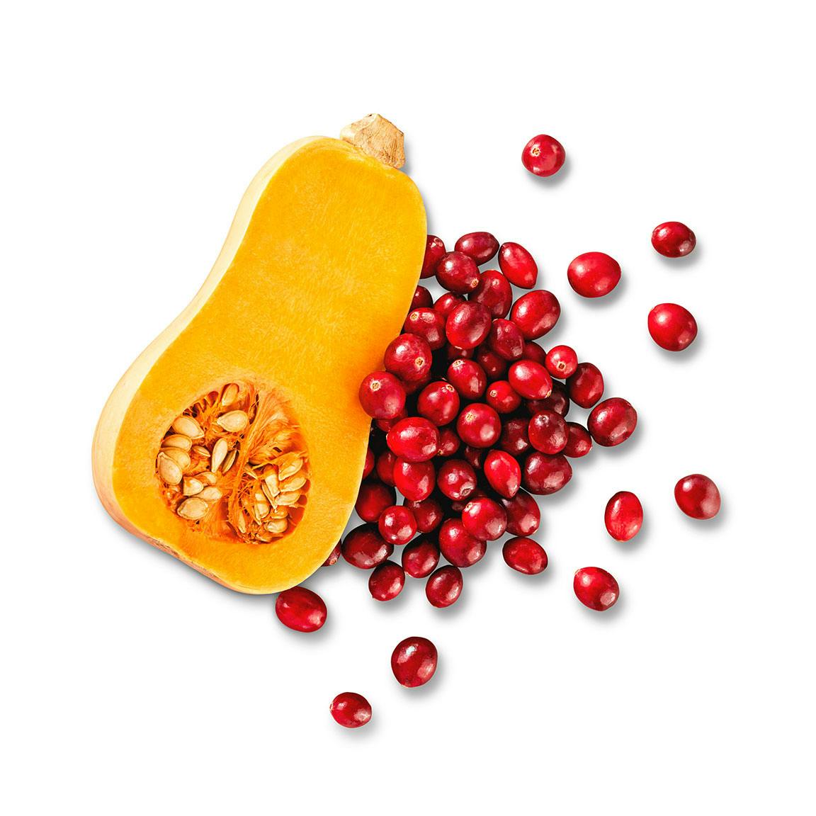 CLIF PET ingredients butternut squash and cranberry