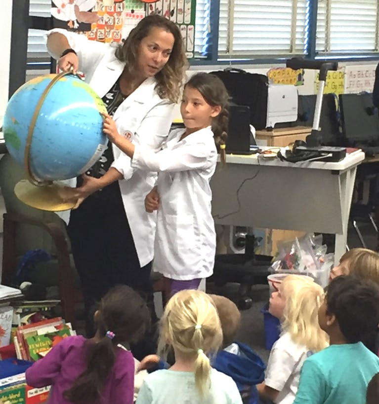 Lesson on climate change for elementary students